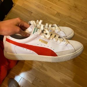 Puma real leather shoes